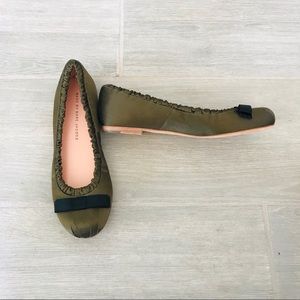 Marc by Marc Jacobs Green Flats